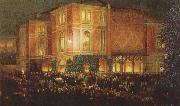 outide the bayreuth festspielhaus, arthur o shaughnessy